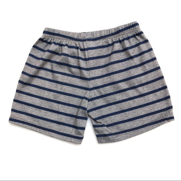 ⭐️ 5 for $25 A Set of Carter’s Striped Blue & Grey Shorts & Blue Vest Size 3 T - Picture 3 of 11